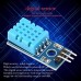 MachinYesell DHT11 Module de capteur d'humidité de température numérique pour Arduino avec le panneau de câbles Dupont pour Arduino électronique outil de bricolage bleu B07TCPCLLP